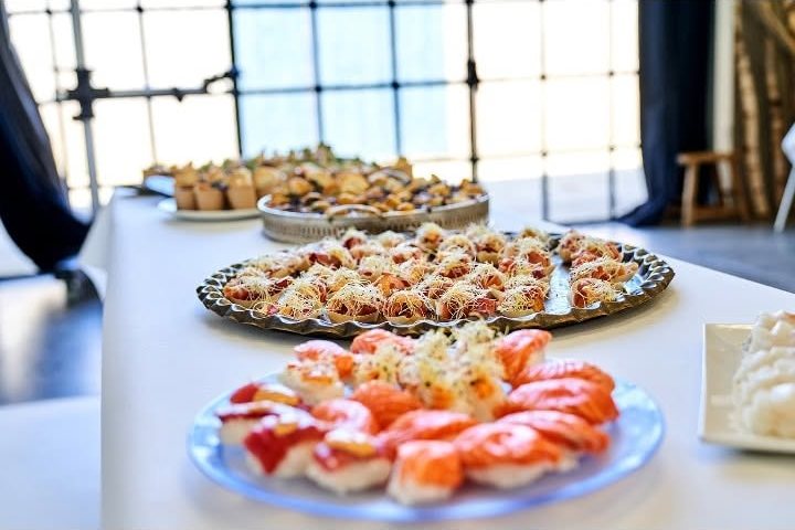 Buffet-opdækning til selskab